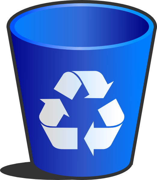 Recycle Bin Clip Art - vector clip art online ...