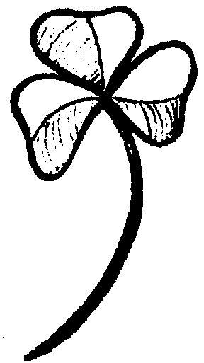 Irish Shamrock Drawing - ClipArt Best
