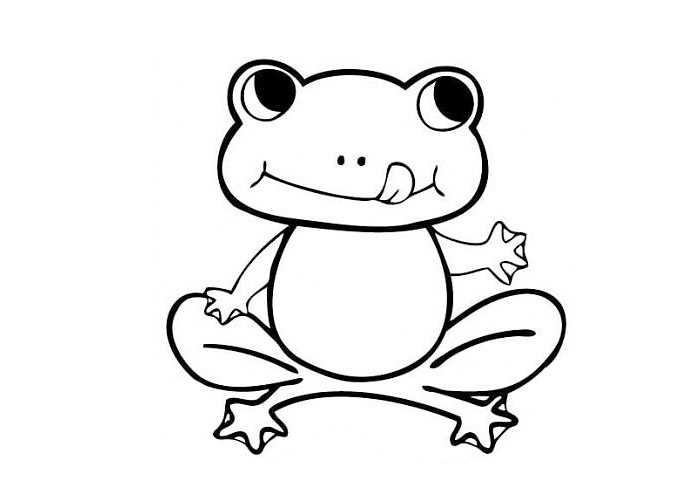 Cute frog coloring pages on lily pad - ColoringStar