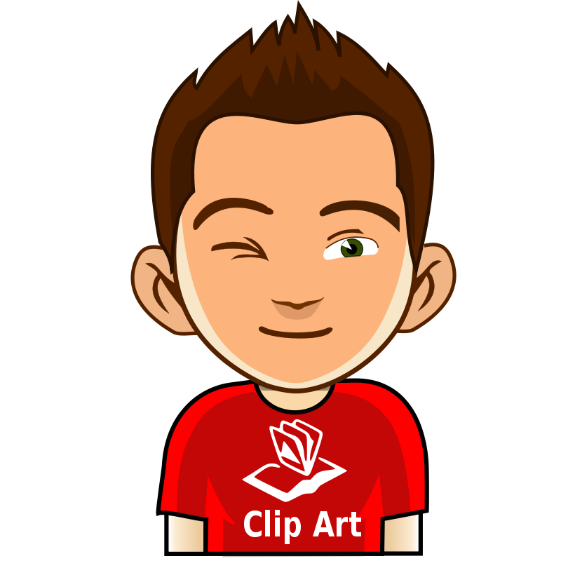 Winking smiley clip art at vector clip art image #20868