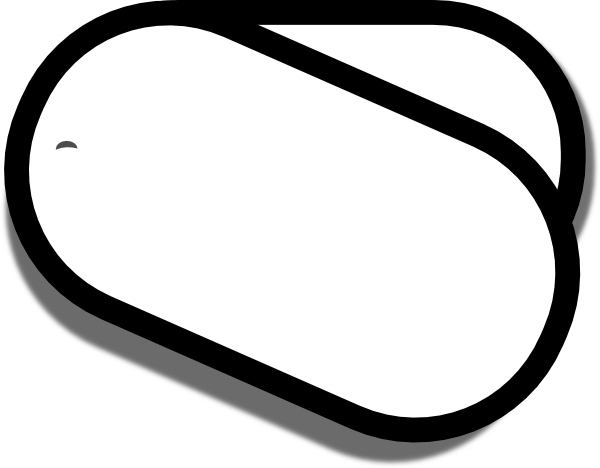 Chain Dog Tag Clipart