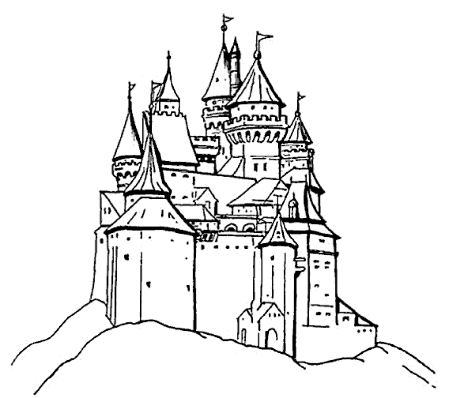 Cinderella Castle Clip Art - Free Clipart Images