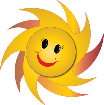 Happy Sunshine Clipart