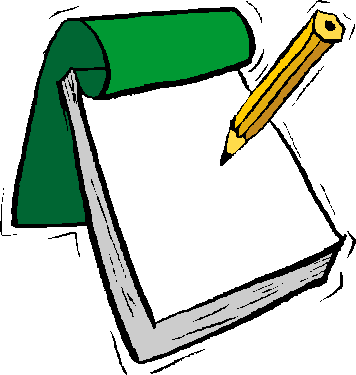 Pencil And Paper Clip Art - Tumundografico