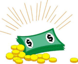 Animated money clipart
