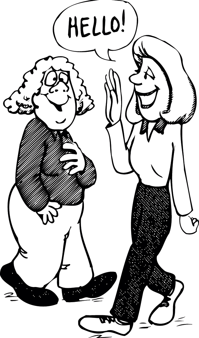 Just Saying Clipart