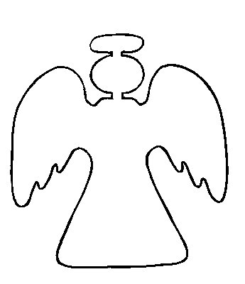 Best Photos of Free Printable Angel Templates - Printable Angel ...