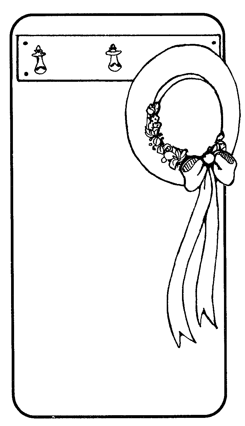Border - Hat Hanging | Mormon Share