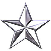 Silver Star Clipart - Free Clipart Images
