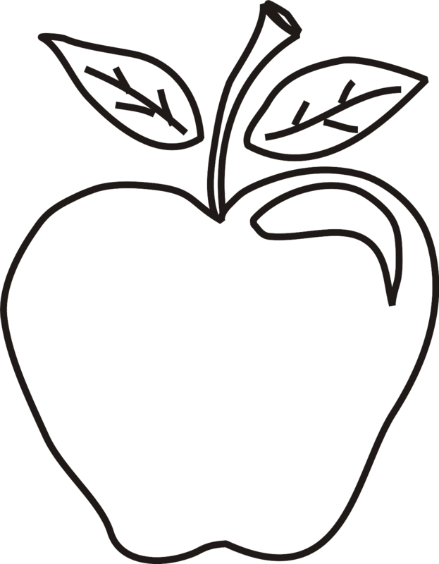 Printable Coloring Pages Of Apples - High Quality Coloring Pages