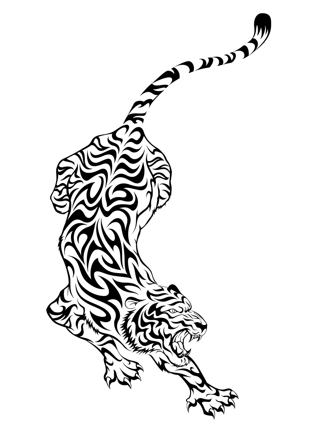 Fascinating Tribal Tattoo Animal Design Ideas : Amazing Tattoo Design