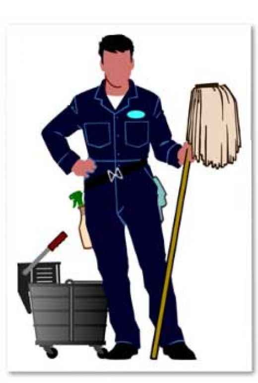 Office cleaning clip art