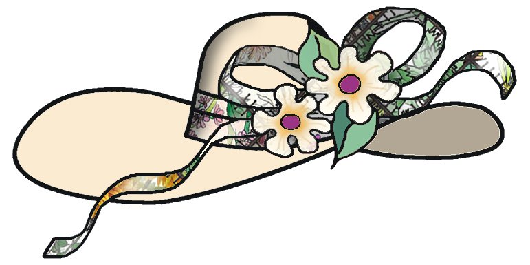 Tea party hat clipart