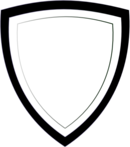 Police badge outline clip art