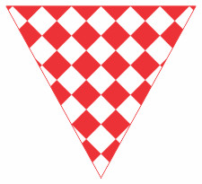 Red Bunting Free Printables - Free Bunting Templates