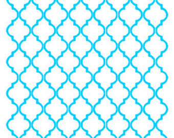 quatrefoil stencil – Etsy