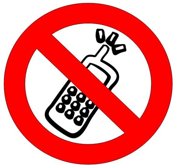 The Bright Side: No Cell Phones!