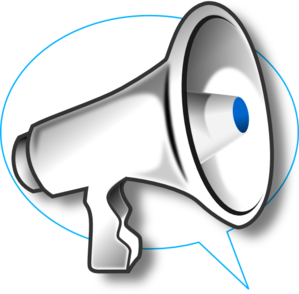 Megaphone clip art - vector clip art online, royalty free & public ...
