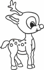 Reindeer Realistic Art, Pencil Drawing Images