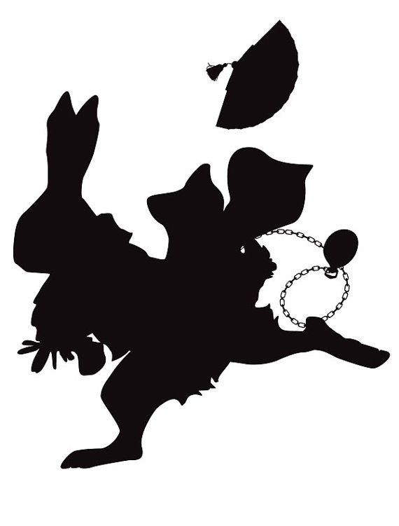 Silhouette Alice In Wonderland - ClipArt Best