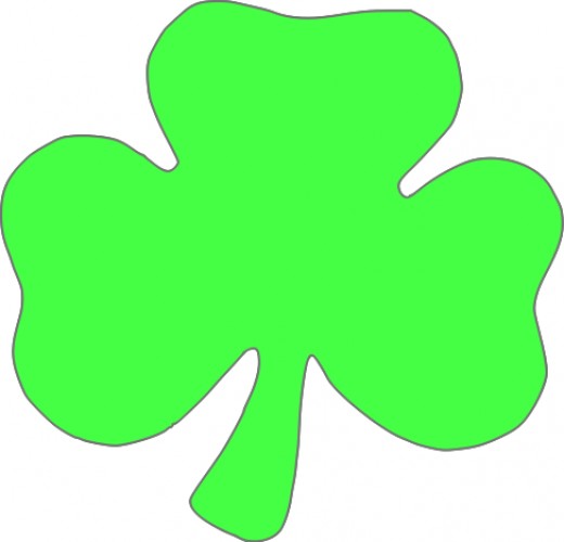 Shamrock Clip Art Black And White Border - Free ...