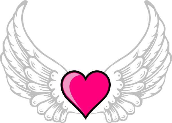 Heart With Wings Clipart | Free Download Clip Art | Free Clip Art ...