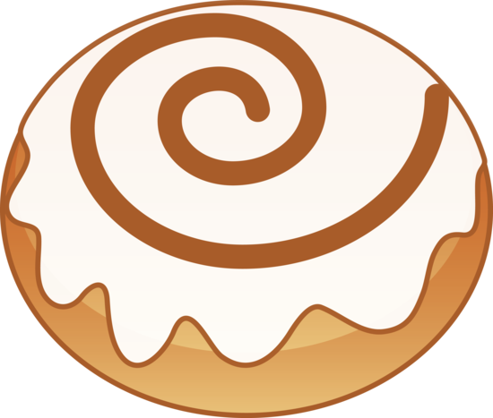 Clipart cinnamon roll