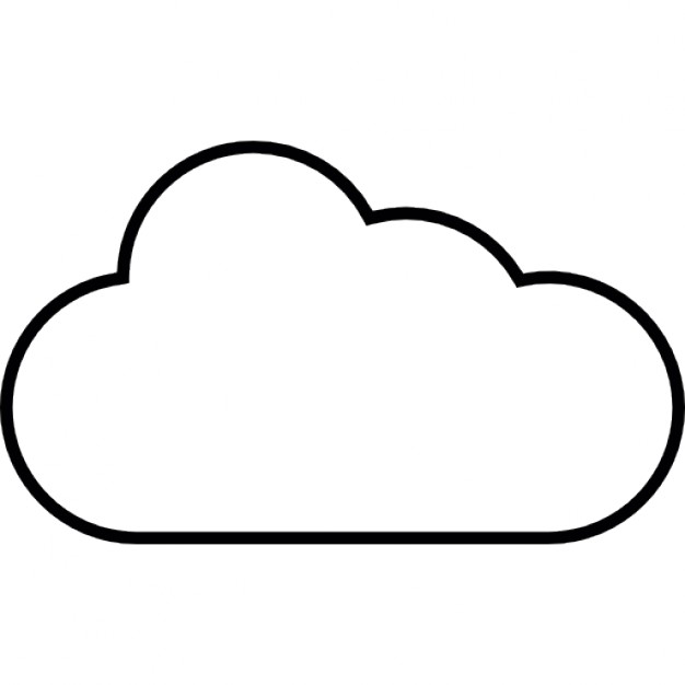 Cloudy weather, IOS 7 symbol Icons | Free Download