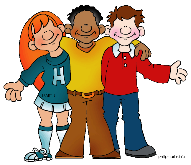 Clip Art College Students Clipart