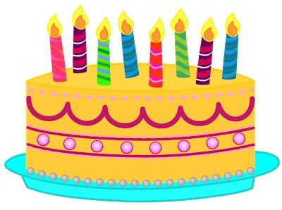 Happy Birthday Cake Clipart