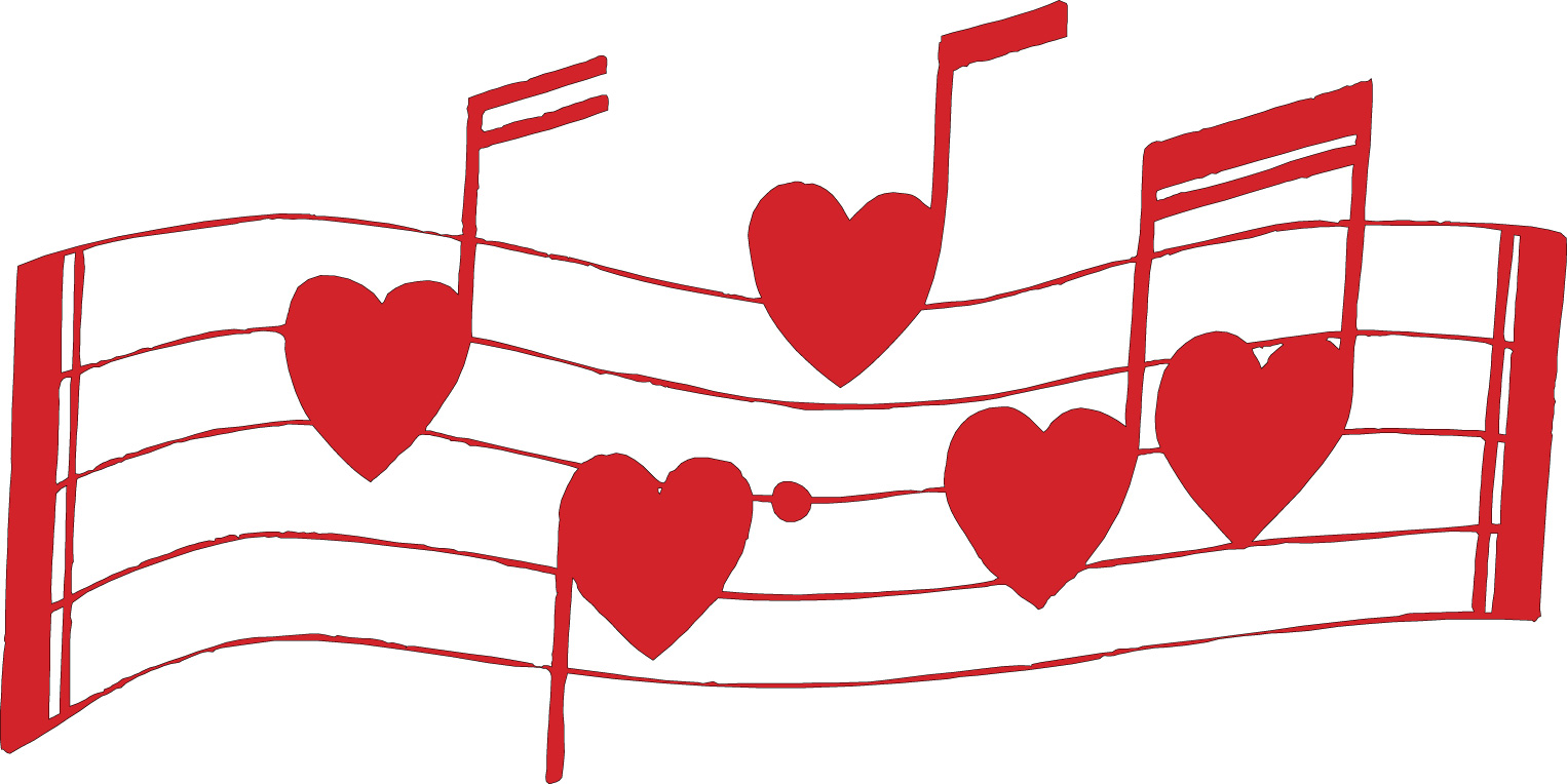 Cool Music Heart Tattoos Drawings - ClipArt Best