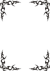 Tribal Border Design stock photos - FreeImages.com