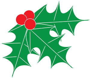 Holly Leaves Clipart - Tumundografico