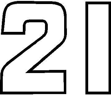 Best Photos of Outline Of Numbers 1 10 - Number 10 Outline, Number ...