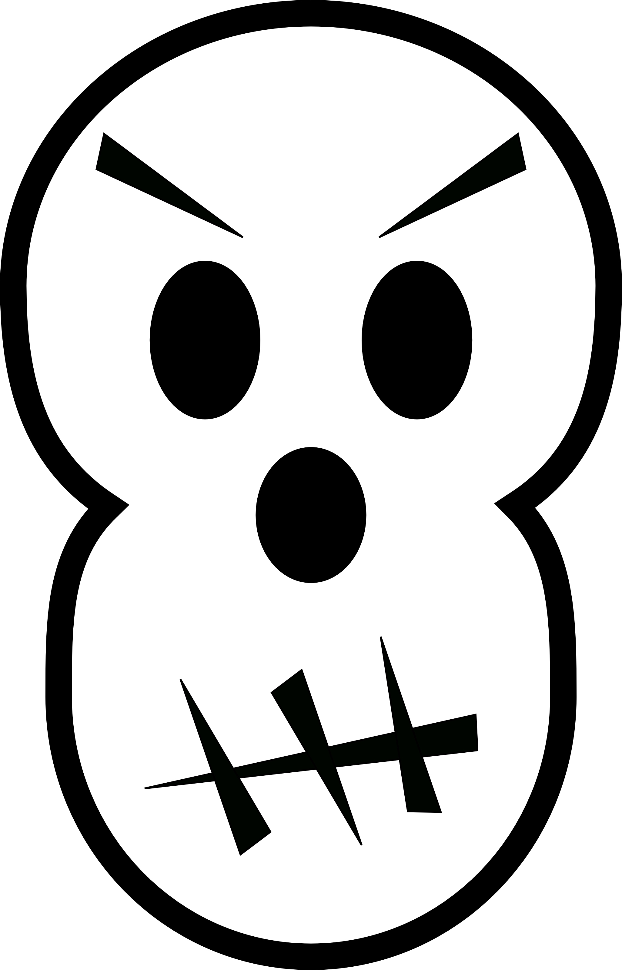 Angry dog happy dog clipart
