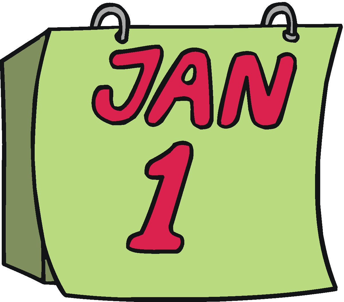 Animated Mark Your Calendar Clipart