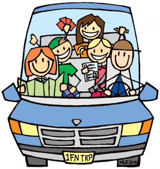 Family Trip Clipart