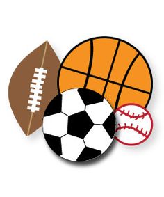 Sports-themed Border Clipart