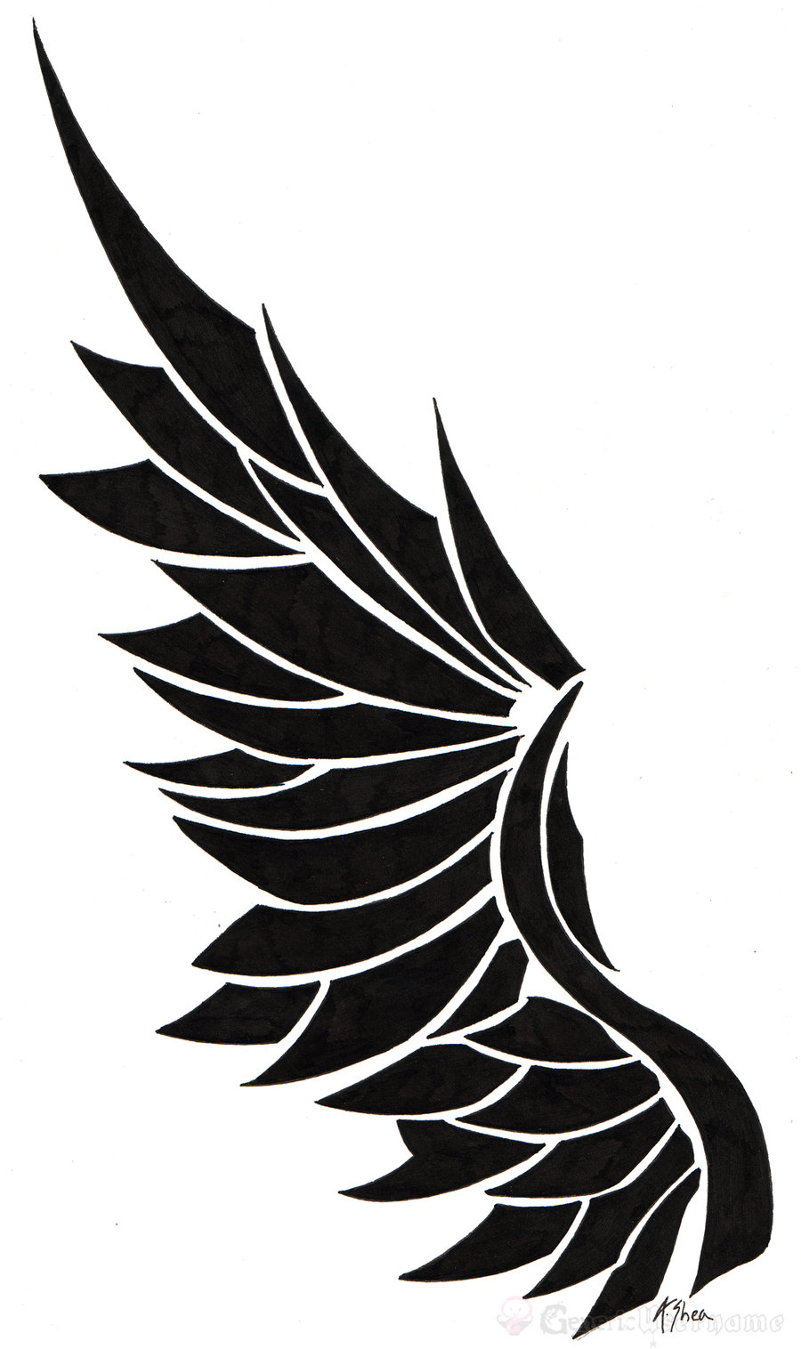 Angel Wings Logo | Free Download Clip Art | Free Clip Art | on ...