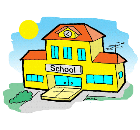 School clipart building
