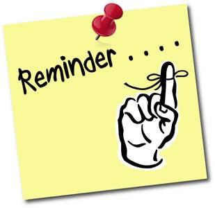 30+ Reminder Note Clip Art
