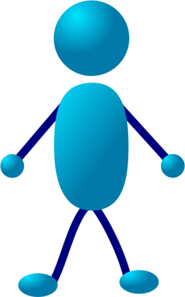 stickman - vector Clip Art