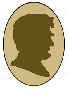 Silhouette portrait, Portrait and Folk