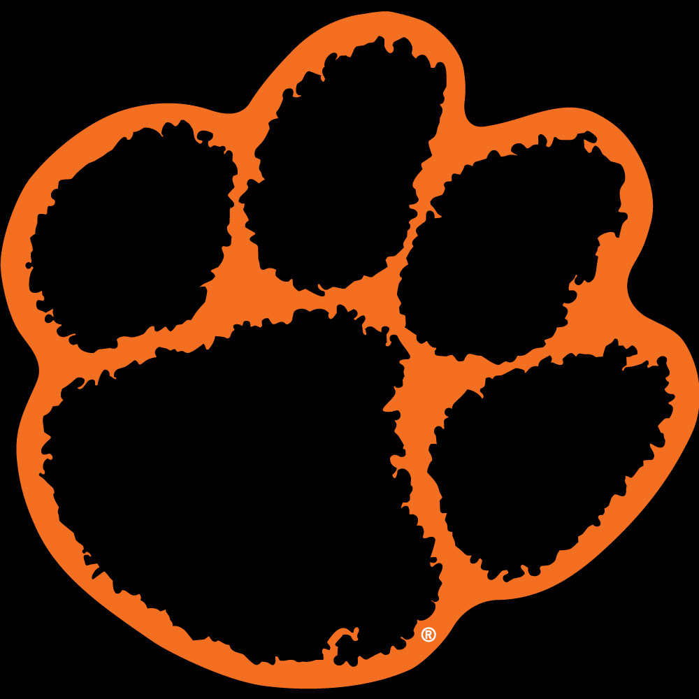 Tiger Paw Stencil