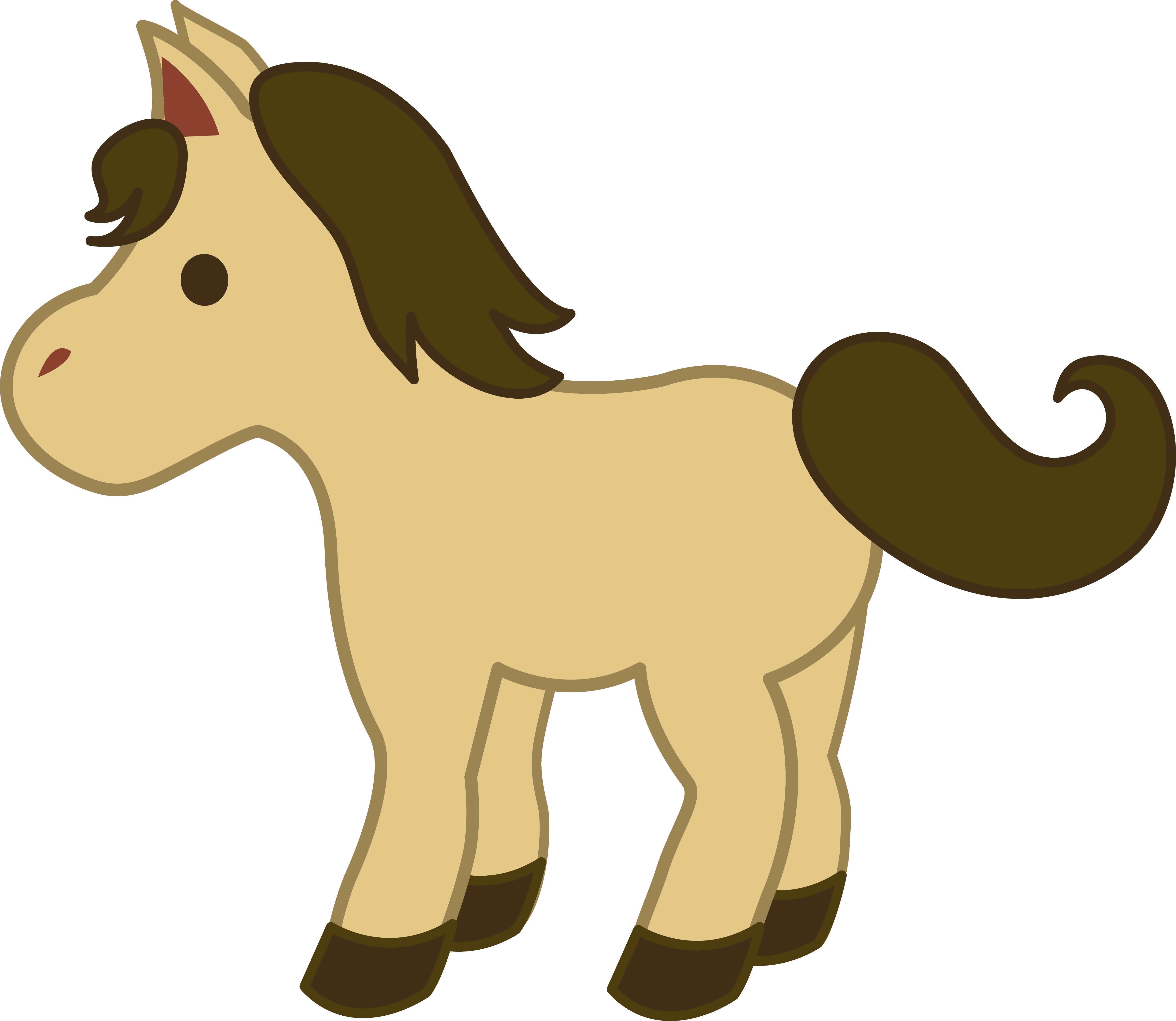 Images Of Cartoon Horses | Free Download Clip Art | Free Clip Art ...