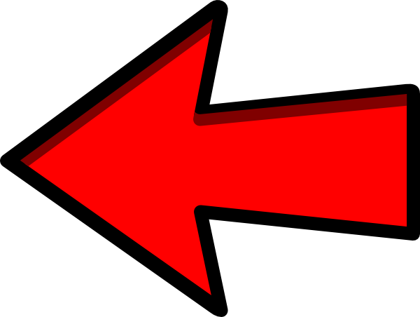 Left Arrow Clip Art - Tumundografico