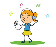 Headphones Listening to Music Clip Art – Clipart Free Download
