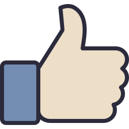 Like Icon Outline Filled - Icon Shop - Download free icons for ...
