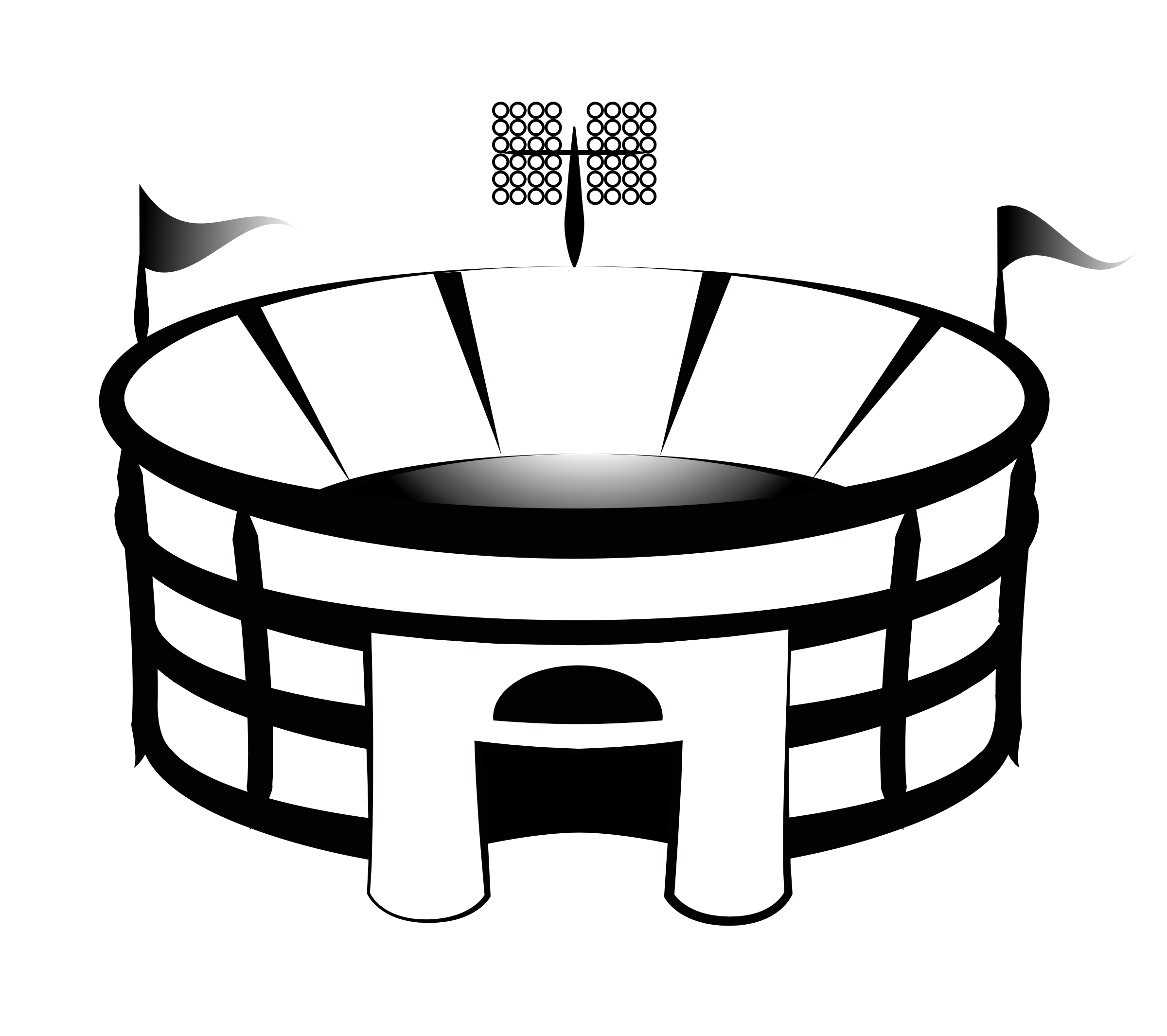 Football Stadium Clipart - Tumundografico