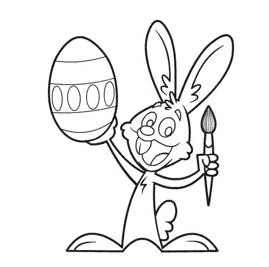 How to Draw a Cartoon Easter Bunny